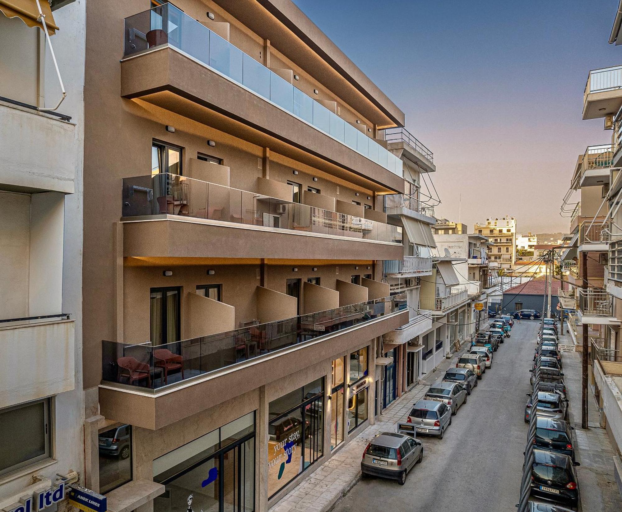Miss Marrone City Hotel Chania  Bagian luar foto